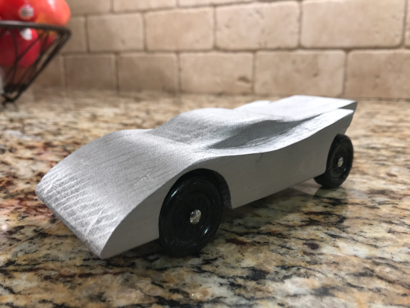 Illustration for article titled Pinewood Derby intensifies